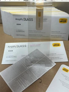 25x Pack Lot Otter Box Amplify Glass Screen Protector iPhone XS Max / 11 Pro Max - Picture 1 of 5