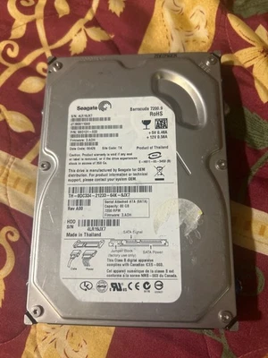 Seagate Barracuda 7200.9 RoHS HDD Model ST3808110AS 80GB X2 - Image 1 of 4