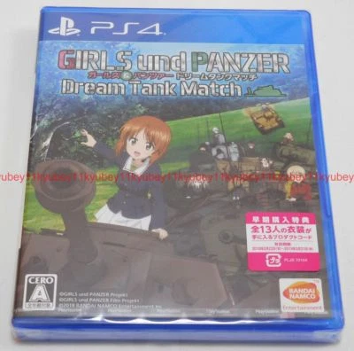New PS4 Girls und Panzer Dream Tank Match Japan PLJS-70104 4573173322911 - Image 1 of 3