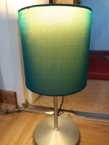 Lampe Tischlampe IKEA INGARED B1228F mit Schnurschalter Lampe OK, Schirm defekt - Bild 1 von 12
