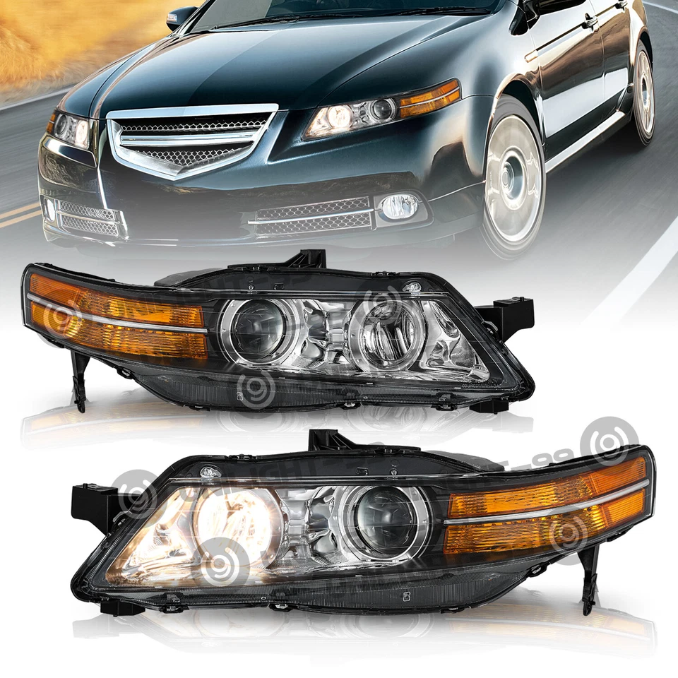 For 2007-2008 Acura TL Base/Navi Model HID Xenon Projector Headlight 07-08 - Image 1 of 1