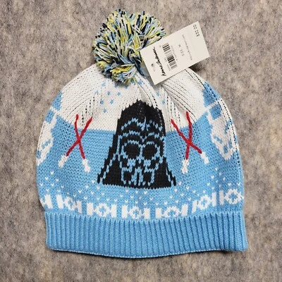 Hanna Andersson Gorro Niño Mediano Star Wars Vacaciones Suéter Tejido Darth Vader Foto 1 de 4