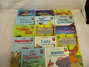 Lot of 14 Walt Disney Wonderful World of Reading Hardcover Books in VGC - Foto 1 di 4