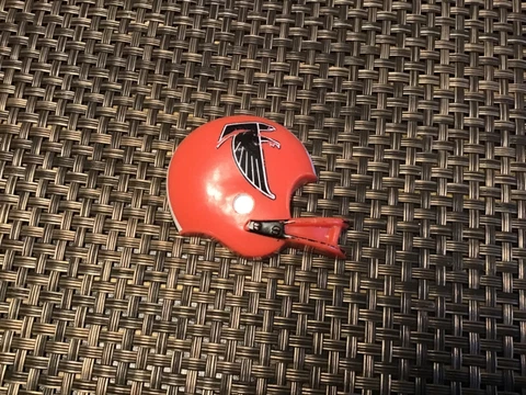 Vintage NFL RUSS Atlanta Falcons  plastic fridge standing board magnets Cover
