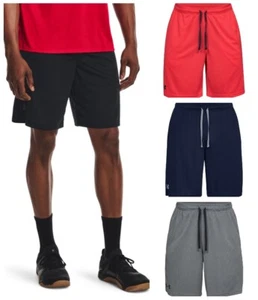 Under Armour 1328705 Men's UA Tech Mesh 9" Athletic Fitness Training Shorts - Picture 1 of 11