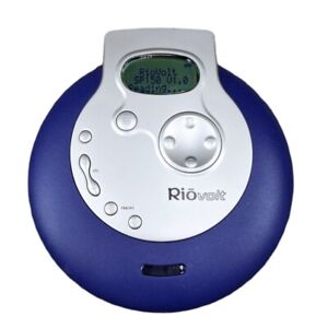 Rio Volt SP150 Digital Music Portable CD Player Discman Digital Screen Blue
