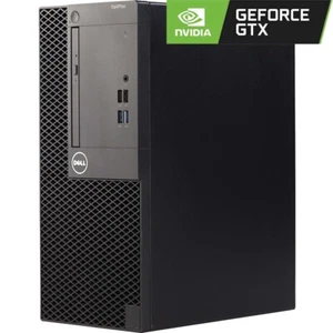 Dell Gaming PC Desktop Core i5 16GB RAM 512GB SSD Windows 10 NVIDIA Graphics - Picture 1 of 6