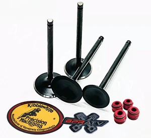 Suzuki LTR450 LTR 450 Kibblewhite Black Diamond Intake Exhaust Valves & Seal Kit - Picture 1 of 24