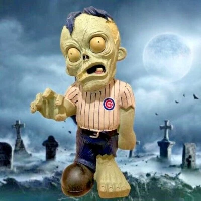 Chicago CUBS Zombie Monstruo Camiseta Blanca FOCO Estatua Halloween Monstruo FOCO NUEVO SIN CAJA Foto 1 de 4