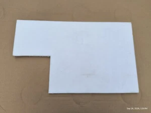 Hoja de teflón PTFE blanco 9/16" - Imagen 1 de 5