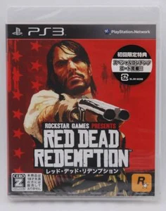 New! PS3 RED DEAD REDEMPTION Japan version NTSC-J BLJM60265 Factory Sealed - Picture 1 of 6