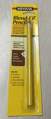 Minwax Blend-FIl Pencil  - #6 Cherry, English Chestnut, Red Chestnut - Image 1 of 2