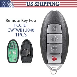 Mando a distancia inteligente para coche Nissan Versa Sentra 2013 2014 2015 2016 2017 2018 - Imagen 1 de 9