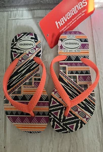 havaianas flip flops kinder. Größe 9 Kind. Eur 25-26 (23-24). Multicolor - Bild 1 von 4
