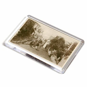 KÜHLSCHRANKMAGNET - Vintage Devon - High Street, Clovelly (h) - Bild 1 von 1