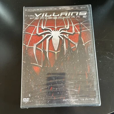FS| New, sealed - The Villains Of Spider-Man 3 DVD Collector's Bonus Disc Rare - Image 1 of 2