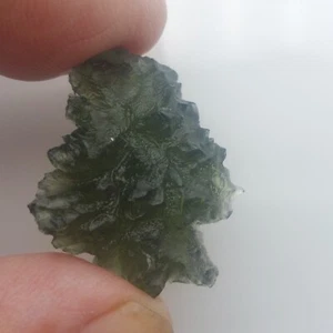 Moldavite 4.8gr/24.0ct Besednice Hedgehog with Certificate of Authenticity - Picture 1 of 7