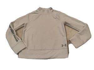 under armour loose cold gear white youth small pullover - Picture 1 of 6
