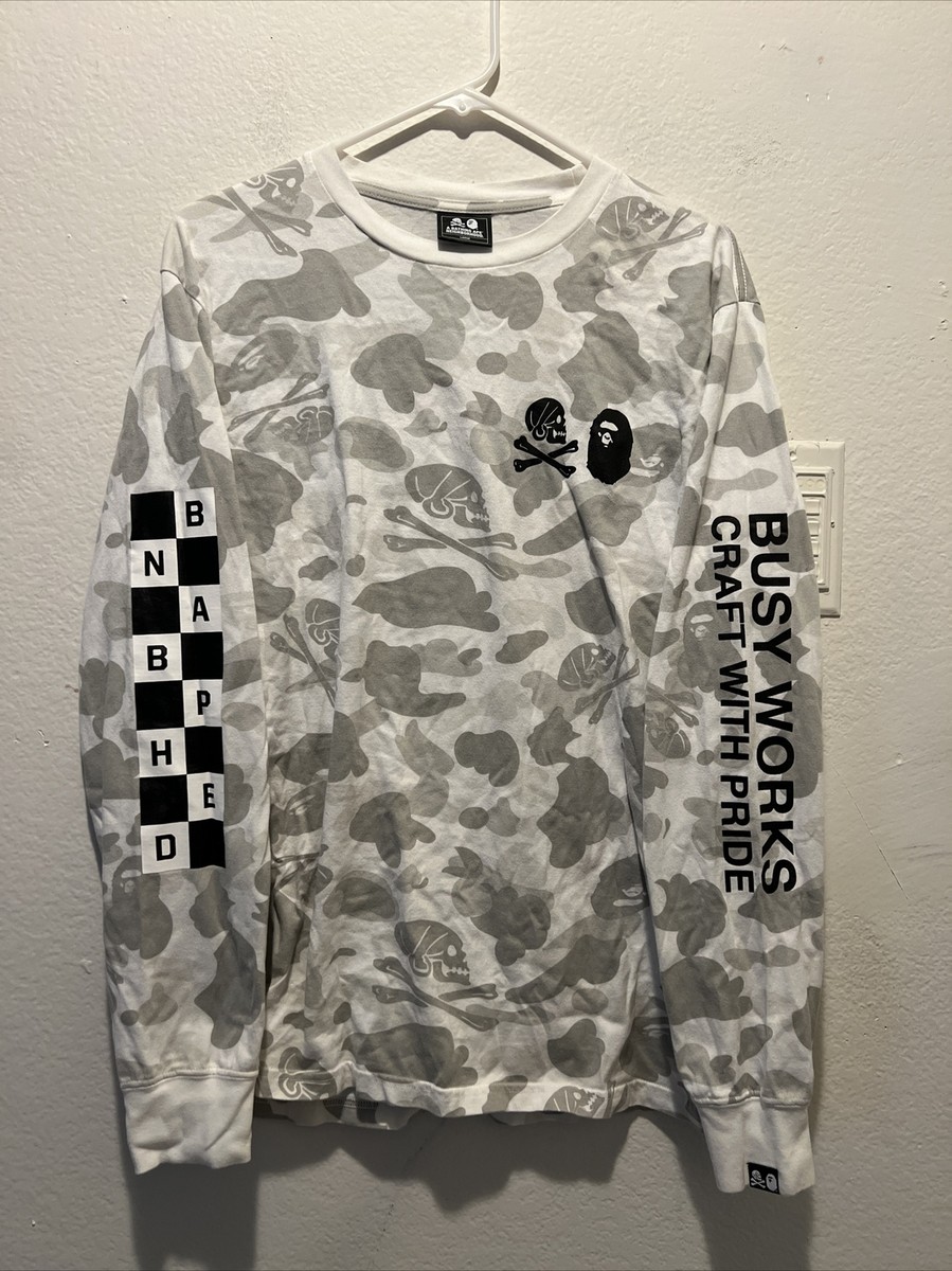 A Bathing Ape Neighborhood Collaboration Long Sleeve T-Shirt Large 