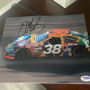 Elliott Sadler Signed 8x10 Auto PSA/DNA Nascar - Picture 1 of 2