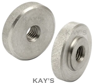 TUERCAS MOLETEADAS TIPO FINO EMPUÑADURAS M2 M2,5 M3 M4 M5 M6 M8 M10 INOX. - Imagen 1 de 13