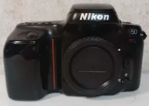 Nikon N50 35mm camera No Lens TESTED WORKS - Picture 1 of 8