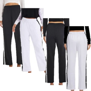 Womens Pants Breathable Sweatpants Durable Trousers Long Color Block Workouts - Picture 1 of 33
