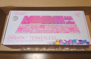 New Razer Ornata V3 Tenkeyless,Hello Kitty Compact Low Profile Gaming Keyboard - Picture 1 of 3