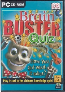 Brain Buster Quiz PC CD Rom - Windows Game - Foto 1 di 2