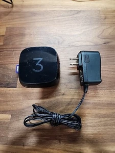 Roku 3 Streaming Player Model 4230X With Power Cable No Remote - Picture 1 of 3