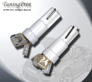 (1 Pair) Set of 2 pcs Ash Tray T5 3 White LED Light Bulbs 74 2721 37 - Picture 1 of 3