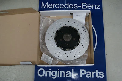 Rotor de freno delantero genuino Mercedes Benz C63 AMG 08-12 W204 OE 2194210212 Foto 1 de 3