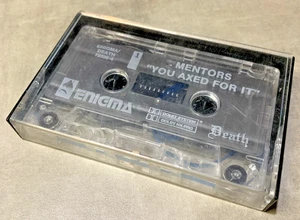 MENTORS Cassette Tape 80s Punk Metal YOU AXED FOR IT EL DUCE USA ENIGMA/DEATH - Imagen 1 de 7