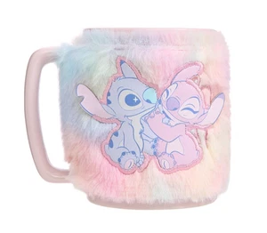 Lilo & Stitch Fuzzy Mug, 450ml Becher mit flauschigem Deckel, Planetary, Lizenz Disney - Bild 1 von 8