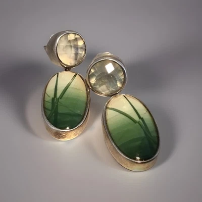 Pendientes STEPHEN DWECK PLATA ESTERLINA “ÚNICOS EN SU CLASE” ¡RAROS! Foto 1 de 4