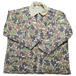 Chaqueta Scovill Vintage Duxbak Pato Caza Para Hombre Etiqueta XXL Camuflaje - Imagen 1 de 20