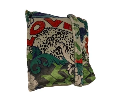 JOHNNY WAS BRAND NEW  TRAVEL BLANKET LOVE 51”X 68” - Image 1 of 4