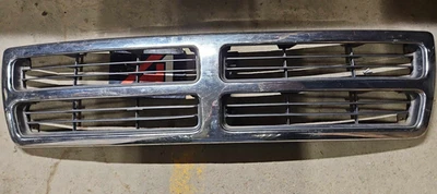 98-03 DODGE VAN 1500 SERIES Grille Black Horizontal Billet W/Chrome Surround OEM Foto 1 de 4