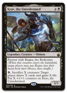 Krav, the Unredeemed #4 (NM) Battlebond BBD Magic MTG - Picture 1 of 2