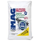 Snow Joe Ice Melting Pellets, Dead Sea Magnesium Chloride Snow Melt, 50 lb Bag