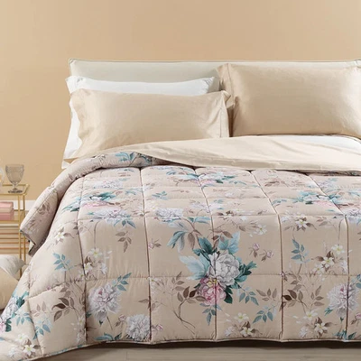 Trapunta Piumone Caleffi Beautiful Invernale Letto Matrimoniale Raso Di Cotone - Immagine 1 di 4