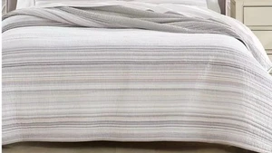Charter Club Madison Yarn Dye Cotton Quilt Full / Queen New - Picture 1 of 7