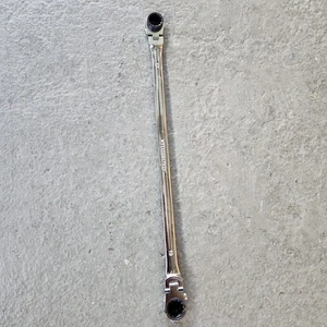 K Tool International Wrench 17mm x 19mm Metric Ratcheting Reversible Double Box - Bild 1 von 4