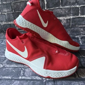 Nike PG 4 TB Men’s 17 Paul George Basketball Shoes Red CW4134-603 NEW - Picture 1 of 7