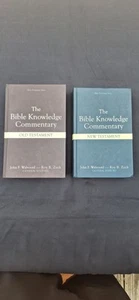 The Bible Knowledge Commentary (2-Volume Set) by Walvoord & Zuck Hardcover - Picture 1 of 13