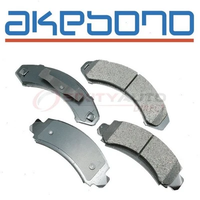Akebono Pro-ACT Front Disc Brake Pad Set for 1988-1997 Ford Aerostar - np - Image 1 of 4