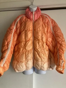 Free People Movement Pippa Packable Bright Vibrant Ombre Puffer Jacket, NWT Sz S - Picture 1 of 14