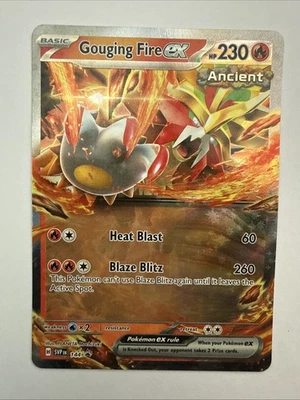 Gouging Fire ex 144 Sv: Scarlet & Violet Promo Cards Holo - Image 1 of 2