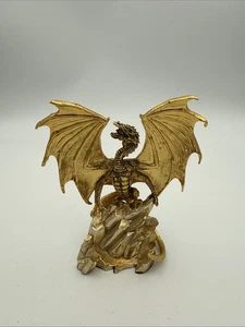 Orologio da tasca Franklin come nuovo occhio del drago d'oro SOLO STAND Michael Whelan - Foto 1 di 6