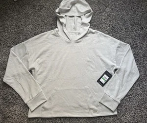 NWT Andrew Marc New York Performance Women's size Lg Hoodie Sweatshirt Gray NEW - Picture 1 of 6